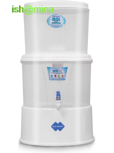 Blue Mount BM20 Idol Star UF + Silver Boost 18 Litre Storage Gravity Non-Electrical Water Purifier