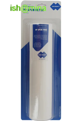 Blue Mount 6F01 Shield-10 Inch PP Spun Filter Cartridge For All Water Purifier