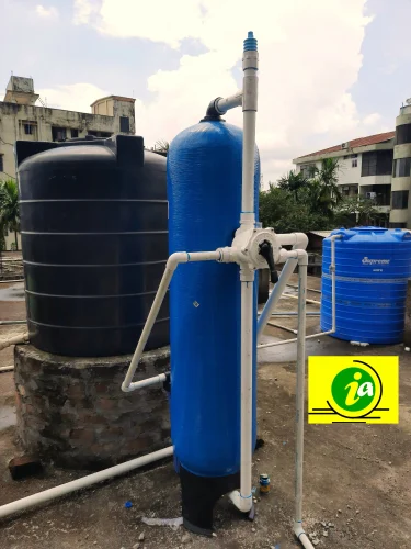 Iron Removal Filtration Plant (Vessel Size:- 16 x 65 Top/Bottom Open))