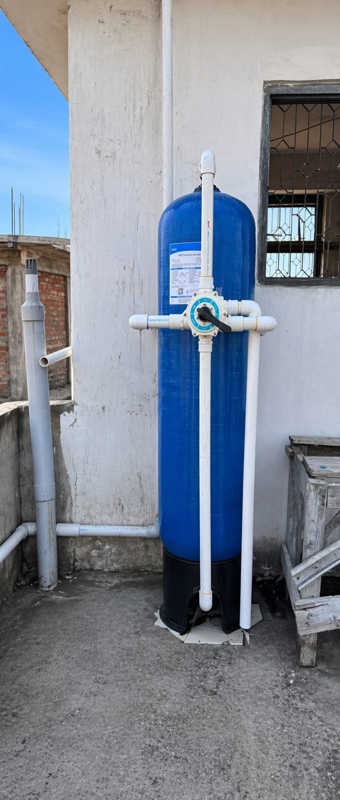 Tata (16 x 65) Vessel Size, Top-Bottom Open (1500-2000 Ltr), Iron Removal Filtration Plant