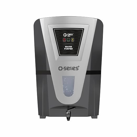 Orix Aqua O-Series GREY 12Lph RO+UV+ZAC+TDS Controller Water Purifier Comes With Smart LED Indicators & Installation Kit.