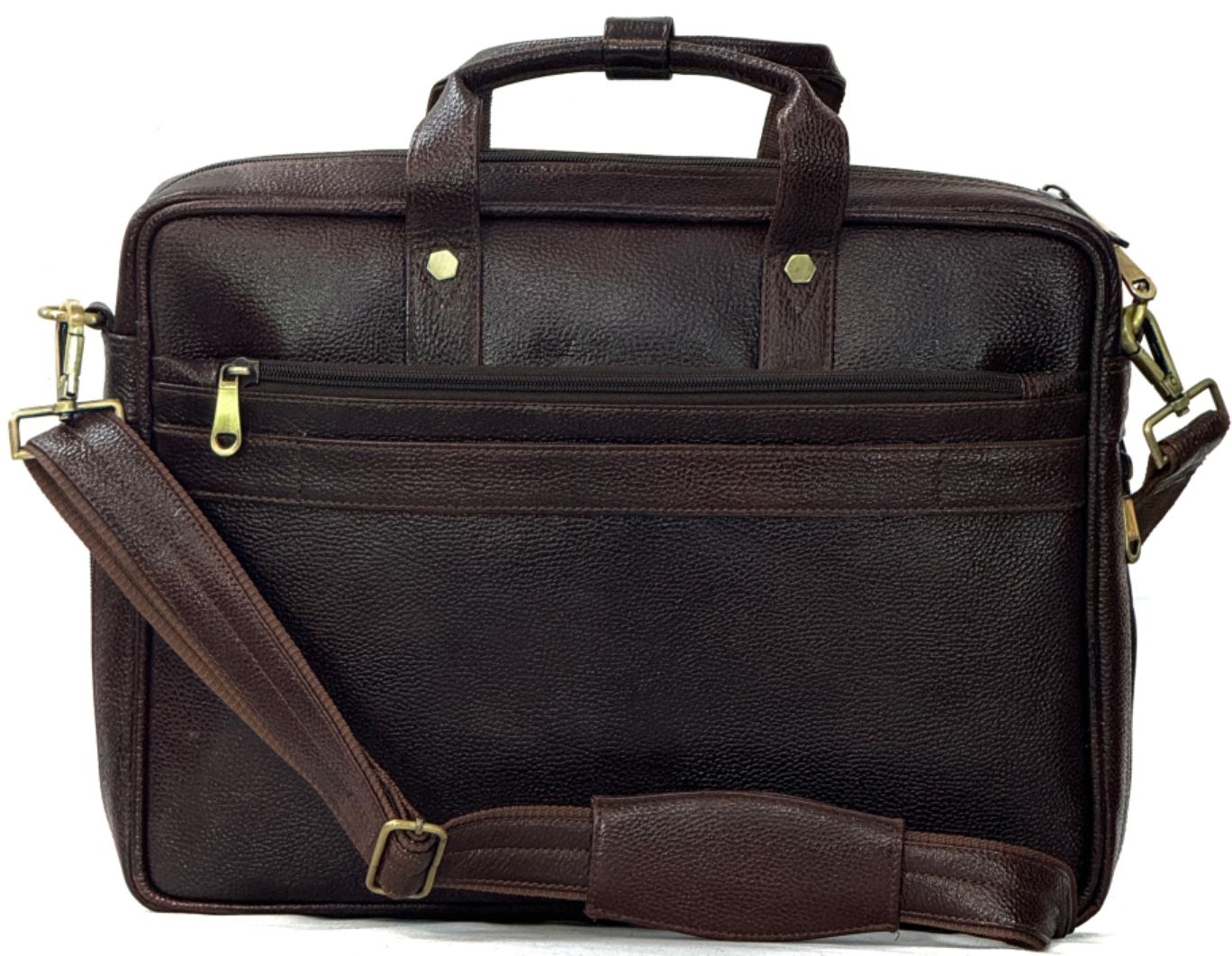Professional leather laptop bag